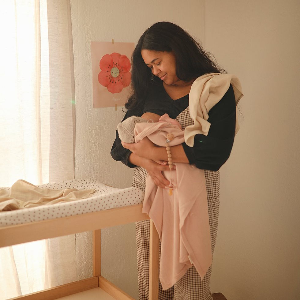Thumbnail: Muslin Cloth 3-pack - Blush