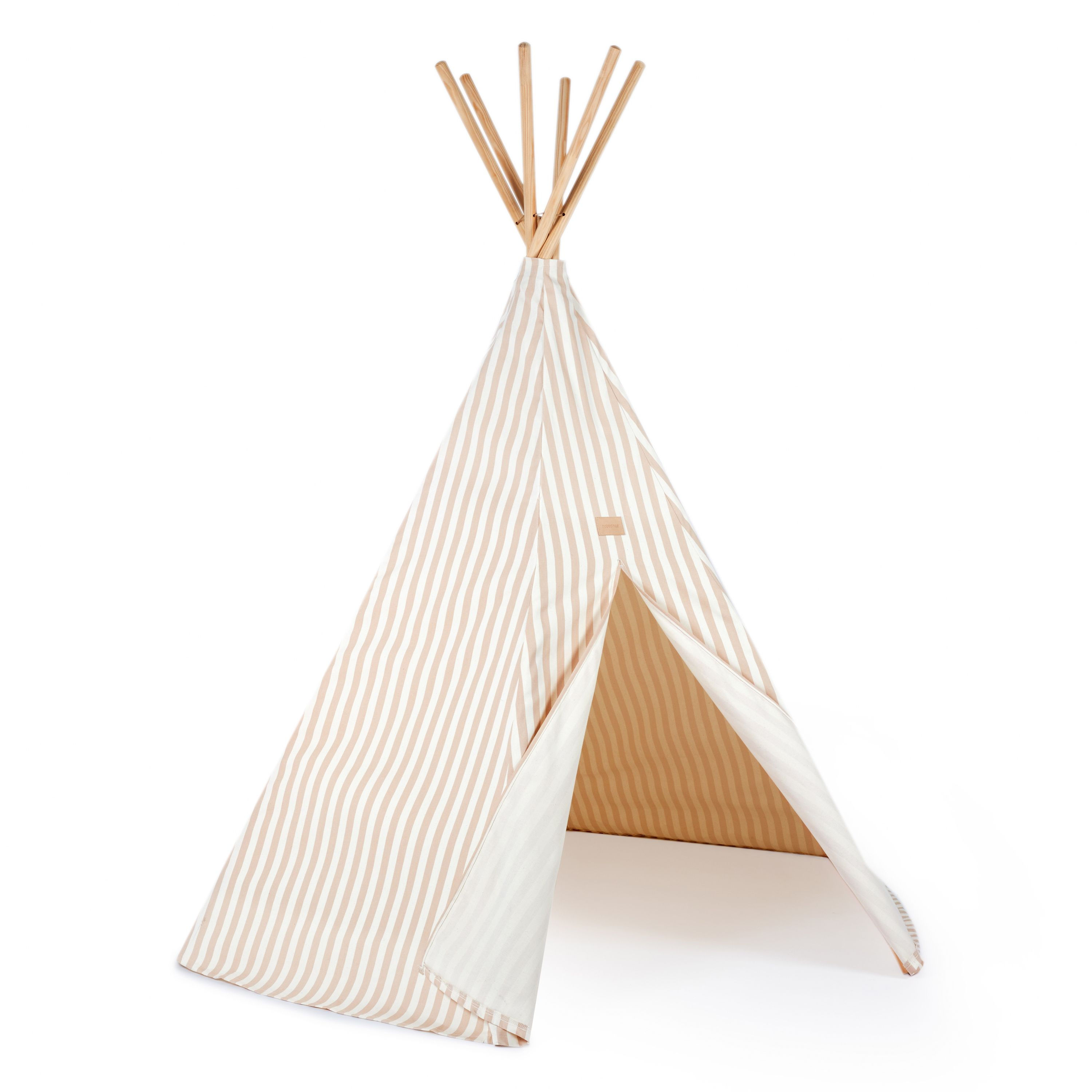 Teepee Arizona - Taupe Stripes Natural