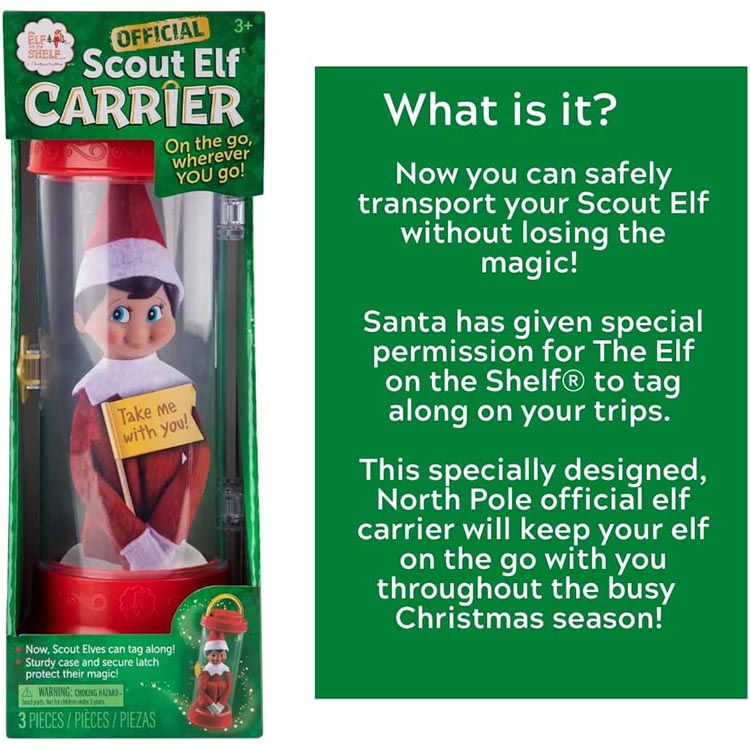 Thumbnail: Elf on the Shelf - Scout Elf Carrier