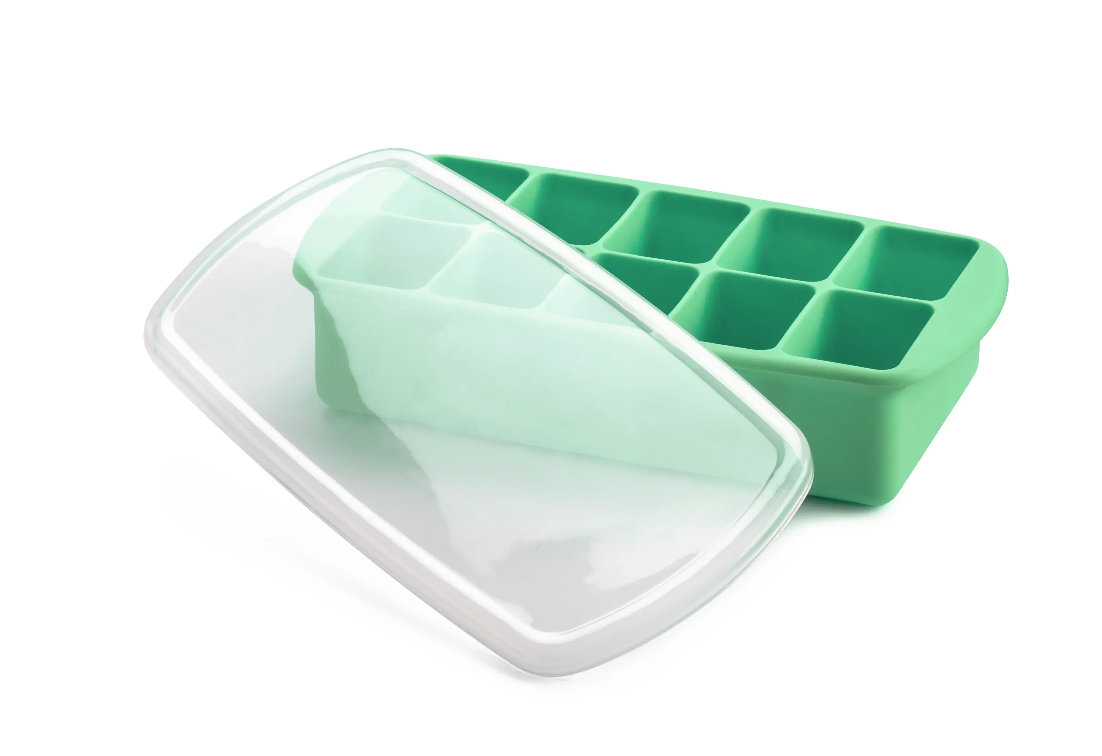 Silicone Food Freezer Tray - Green