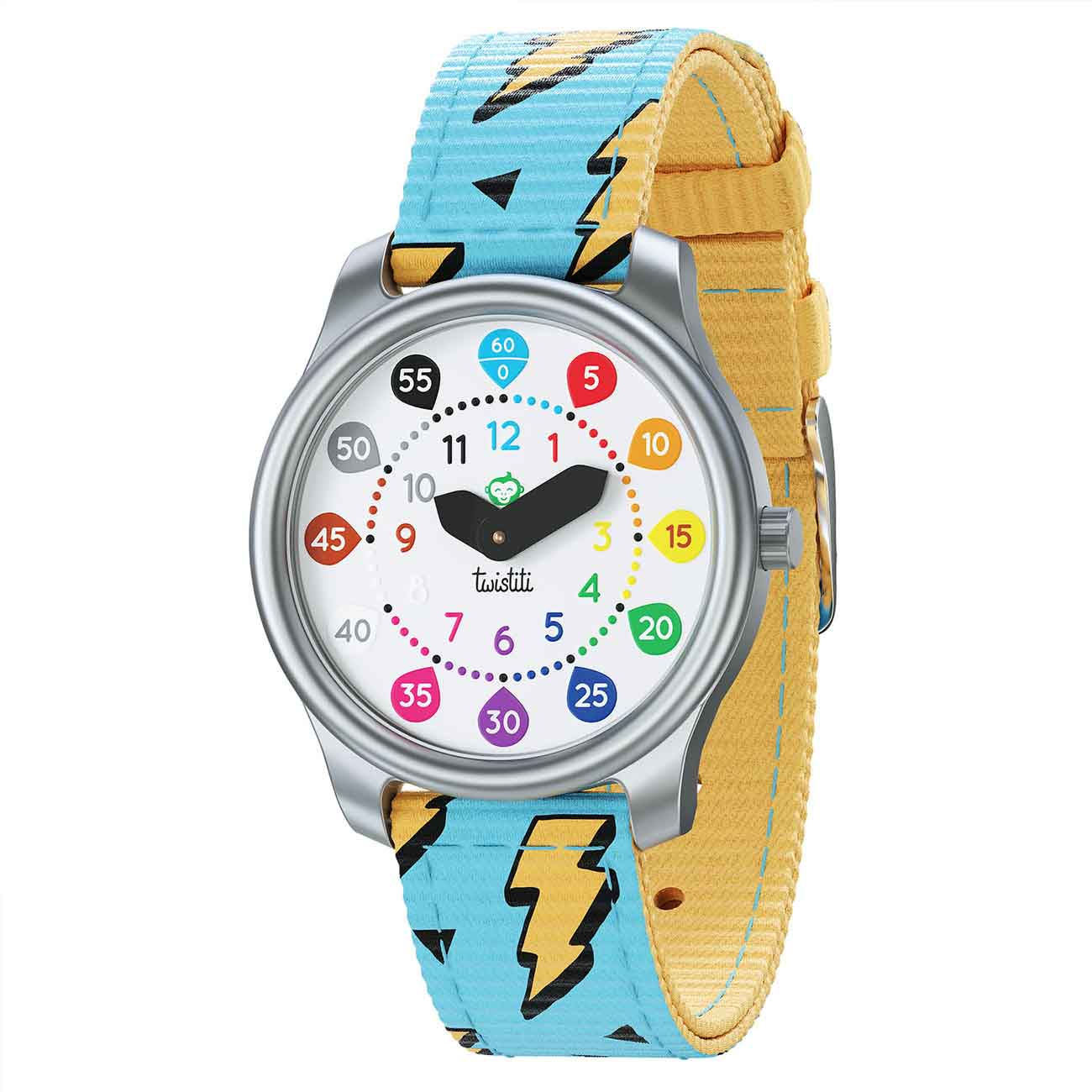 Twistiti Numbers Watch + Thunderstrom Strap