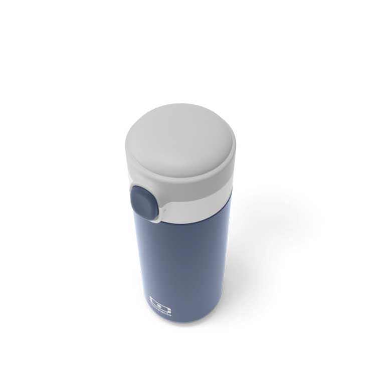 Thumbnail: MonBento Insulated Pop Bottle - Blue Infinity