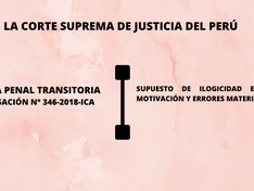 RECURSO DE CASACIÓN N° 346-2018-ICA