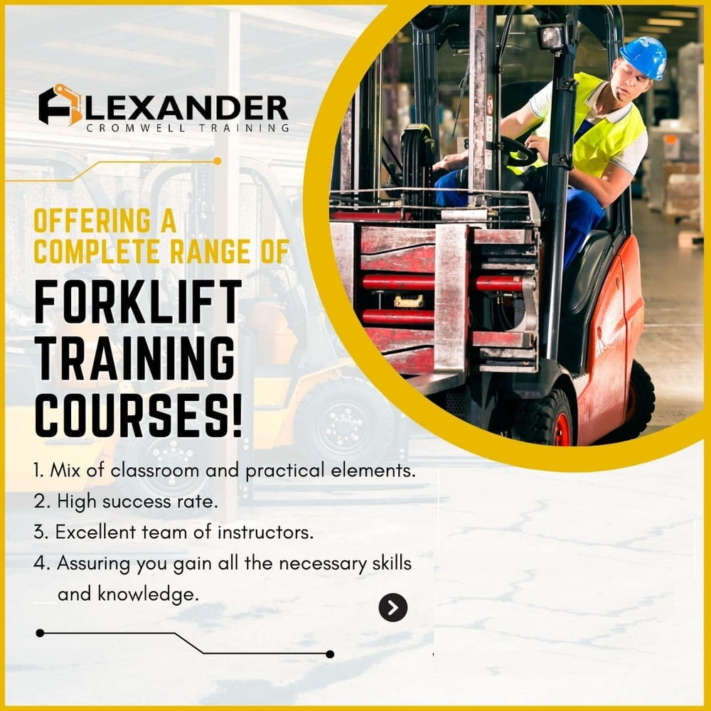 Certified Forklift Training Course in UK