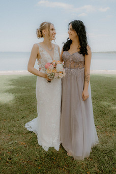 Hochzeit mit Familie in Binz auf Rügen. Standesamtliche Trauung am Meer. Hochzeitsfotograf Rügen. 