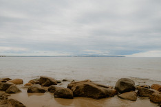 Ostseeküste in Boltenhagen.