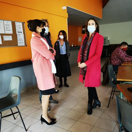 Réunion sur le trafic routier à Leaz