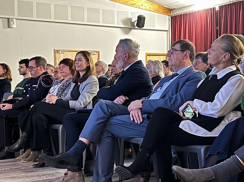 J'ai été très heureuse d'assister à la cérémonie de vœux du Pays de Gex Agglo