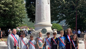 Cérémonie du 14 juillet à Culoz-Béon