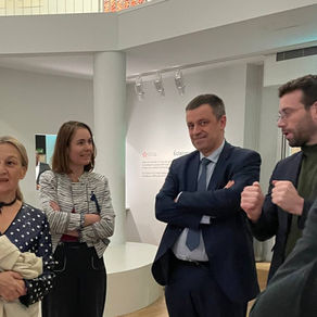 Inauguration de l'exposition Fondation EDF