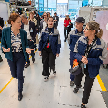 Visite du site d'Airbus Helicopters à Marignane Vitrolles
