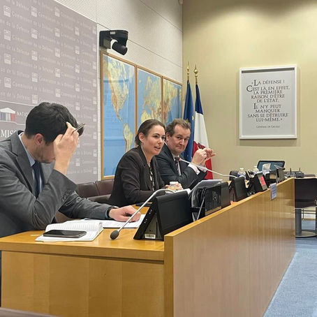 Réunion constitutive du Groupe d’études sur les industries de défense