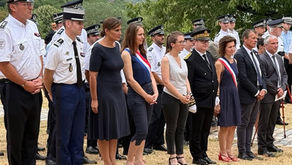 Cérémonie de la Journée nationale à la mémoire des crimes racistes et antisémites de l'Etat français et d'hommage aux Justes de France à la Maison d'Izieu