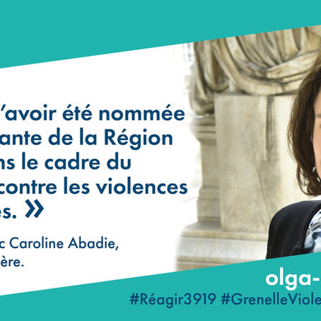 Référente Auvergne-Rhône-Alpes pour le Grenelle contre les violences conjugales