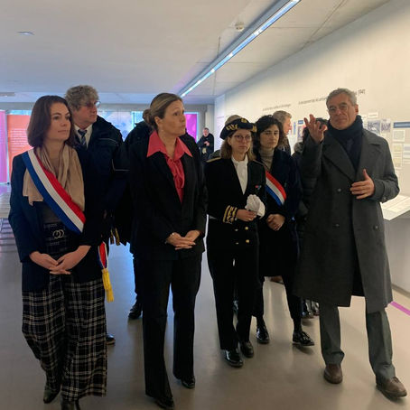 Visite de Yaël Braun-Pivet dans l'Ain