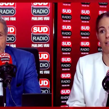 Mon intervention au micro de Jean-Jacques Bourdin sur Sud Radio