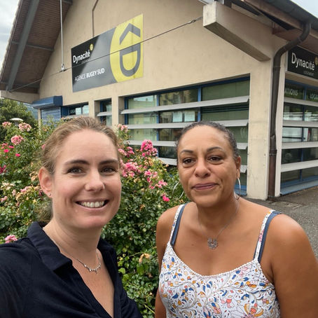 Visite de l'agence Dynacité à Belley