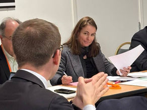 Préparation de la loi-cadre transport avec Gilles Savary et les membres de l'atelier ferroviaire d'Ambition France Transports 