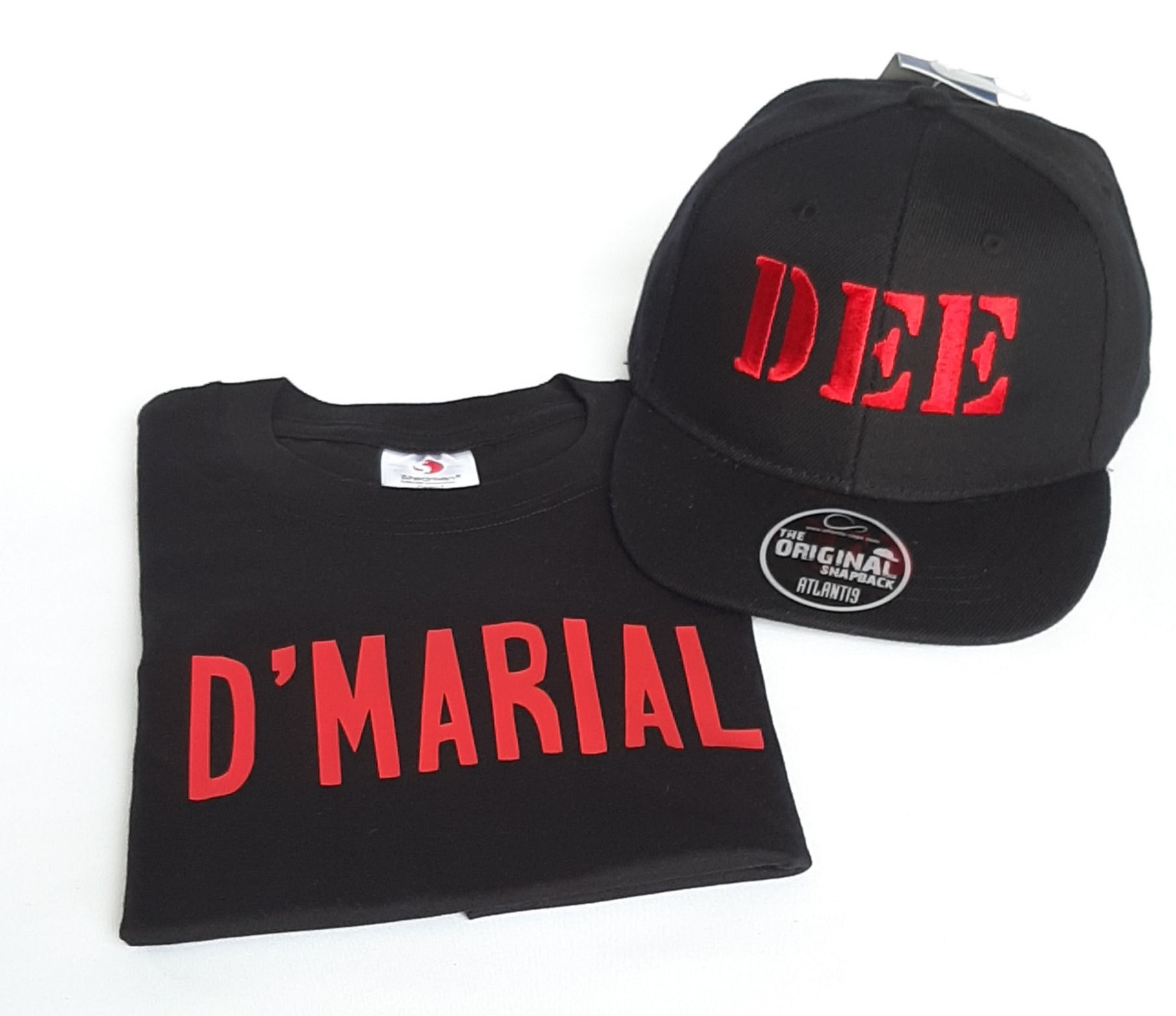 Personalised Kids Snapback Cap & Tee Set