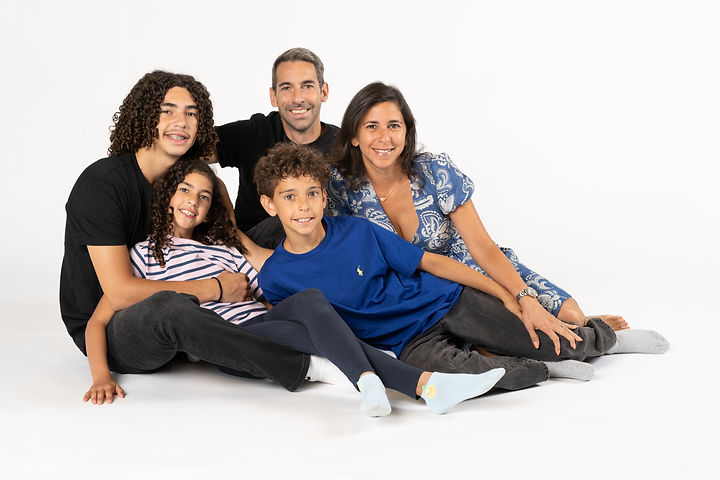 Family Portrait in studio