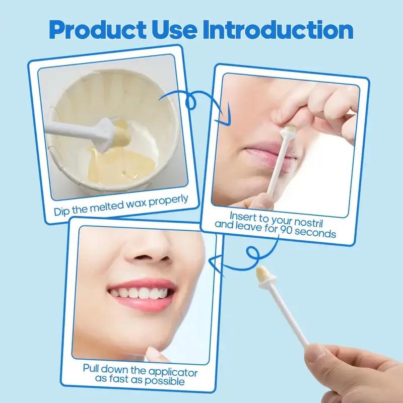 Thumbnail: Double Headed Nose Wax Sticks for Hair Removal