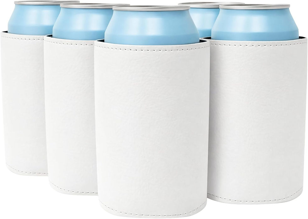 Thumbnail: Custom Leather Engraving Koozies