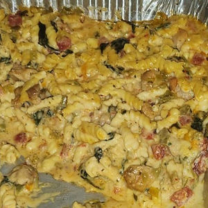 Family Size Chicken Rotel Pasta w/Spinach (F.M. #11)