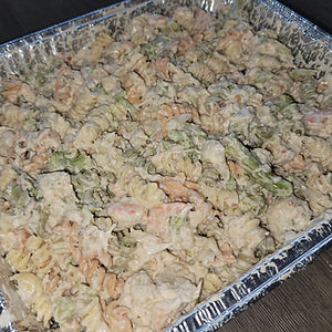Pasta Salad with Seafood (Shrimp & Lump Crabmeat)