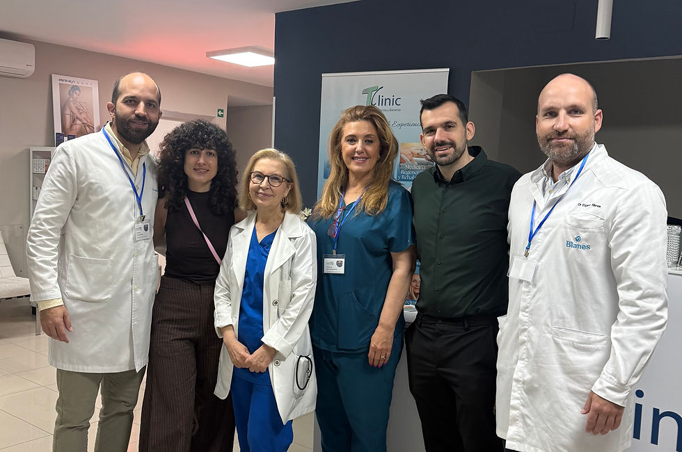 doctor Angel Arturo Blanes y doctor Eugenio Blanes en el curso de Ginecologia regenerativa 
empower, radiofrecuencia vaginal laser ginecologico tratamientos
