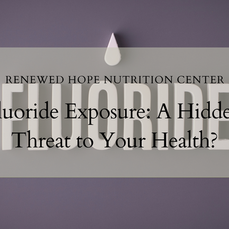 Fluoride Exposure: A Hidden Threat to Your Health?
