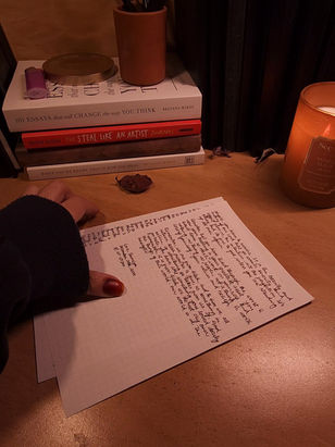 HOW TO WRITE A LETTER TO YOURSELF - TEMPLATE