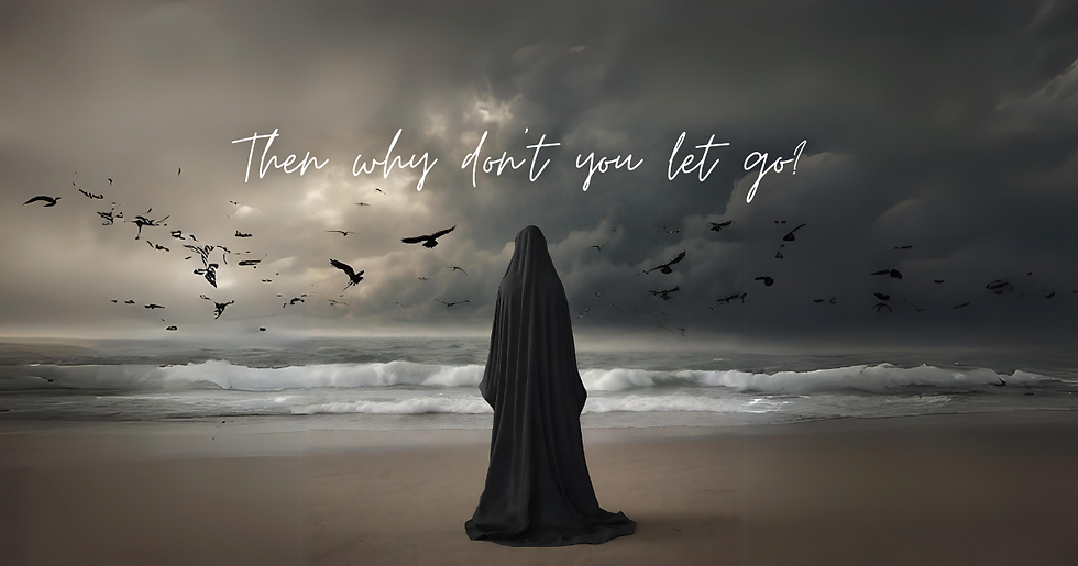 Submission is to let go of control; mindful living.