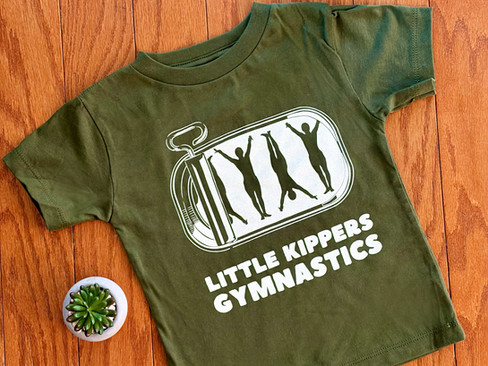 Olive Bella Canvas t-shirt, white screen print