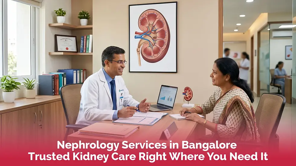 Nephrology services in bangalore.