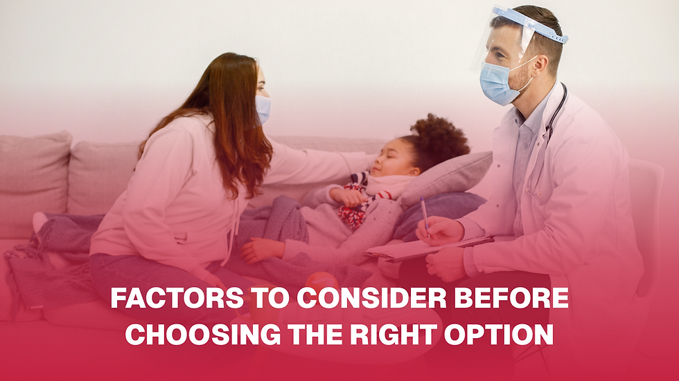 Factors to Consider Before Choosing the Right Option