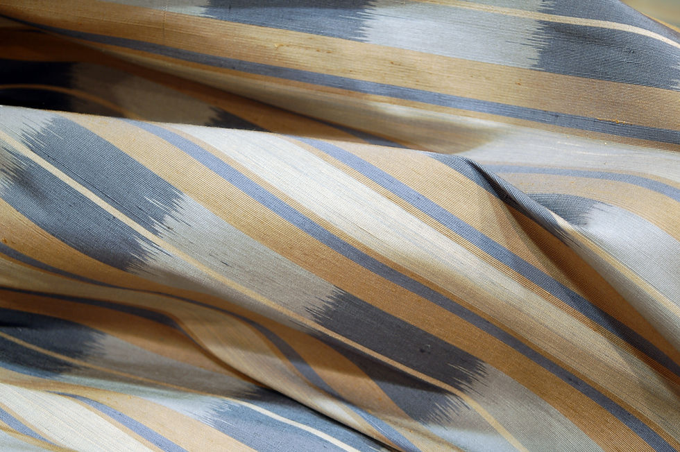 Rayadas azul y beige