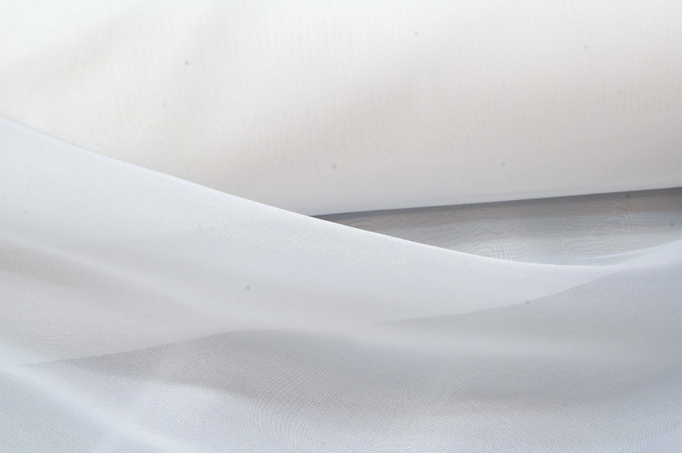 Voile liso optik Beyaz