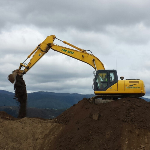 21 ton Excavator Rate per hour groundworks