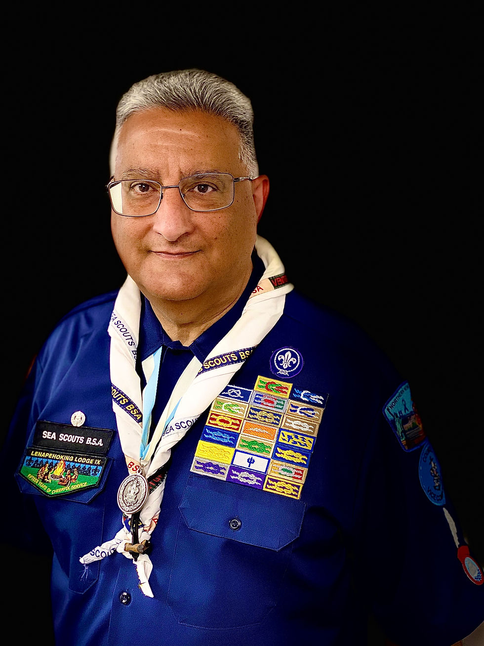First Sea Scout Silver Beaver Award in the NNJC!
