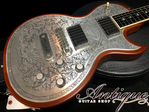 Zemaitis Series S22MT EMG Limited '12年製 Leaf Scroll Engrave