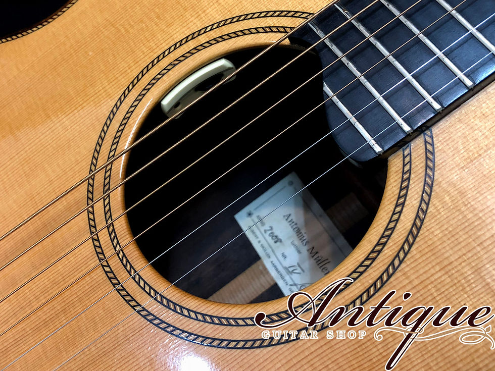 サムネイル： Antonius Mueller (Müller) S-6 ‘08年製 Brazilian Rosewood & German Spruce