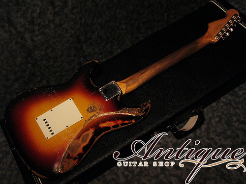 Fullertone Guitars STROKE '63 3tone Sunburst Perfect Rusted w/G&G