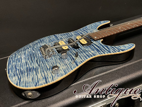 T's Guitars DSTPro24 Trans Blue Buirst
