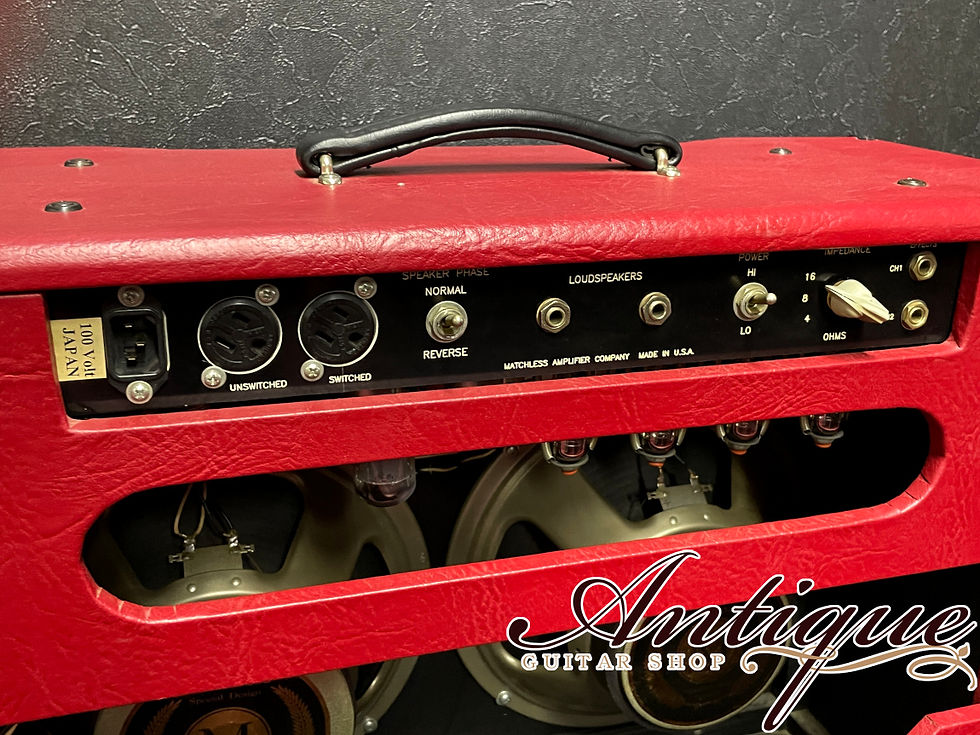 サムネイル： Matchless (正規輸入品) DC-30 2001年製 Red / All ACCESS 100V For Japan EX++