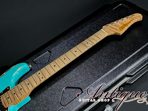 ギター Xotic XSC-2 Sea Foam Green heavy Aged Xotic XSC-2 - Sea Foam Green - Davis Guitar