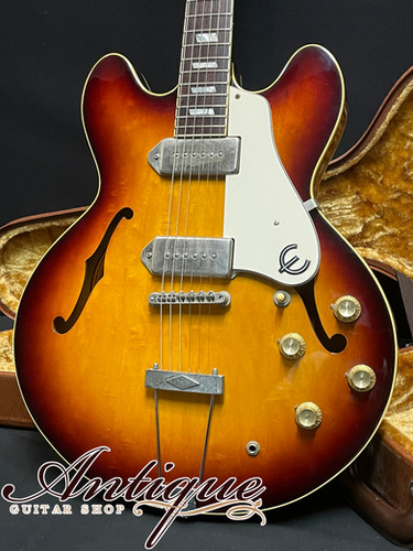 Epiphone Japan Casino Vintage 1991年製 Sunburst Lacquer 16F Joint