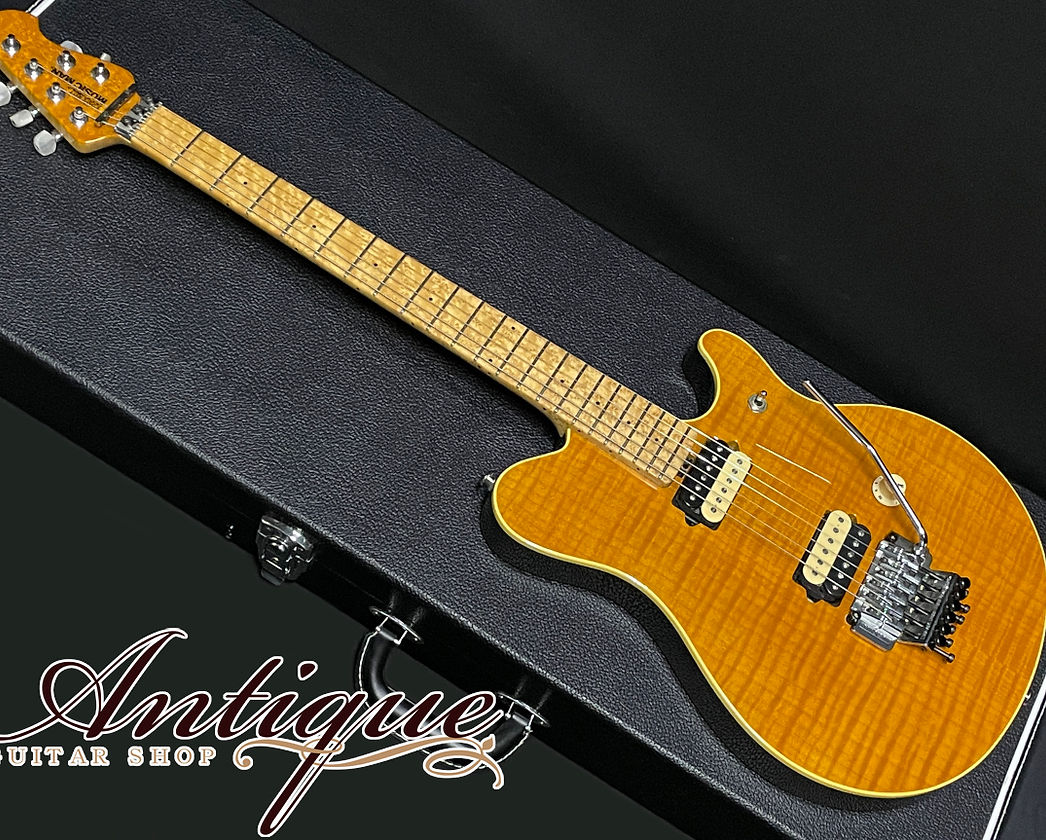 Musicman AXIS EX 1997 Translucent Gold w/ Killer Birdseye & Flame