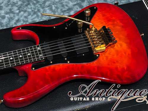 Valley Arts Custom Pro USA Steve Lukather Model 1990 Fireburst w
