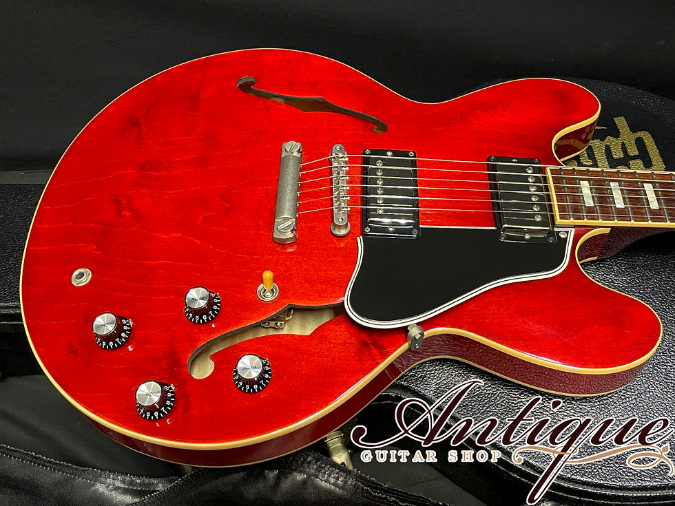 サムネイル： Gibson Custom Shop 60’s ES-335 Block Reissue 2012年製 Antique Red