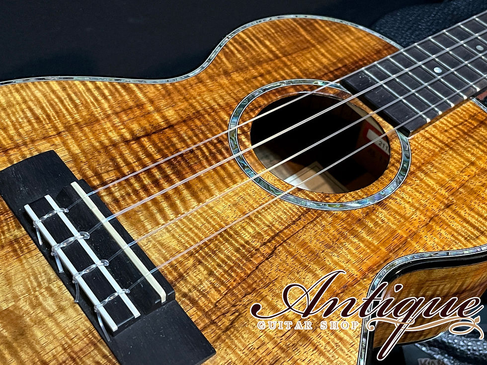 サムネイル： Kamaka HF-3D2I Tenor Deluxe ‘Ipuca 2021 "Killer Curly Hawaiian Koa"